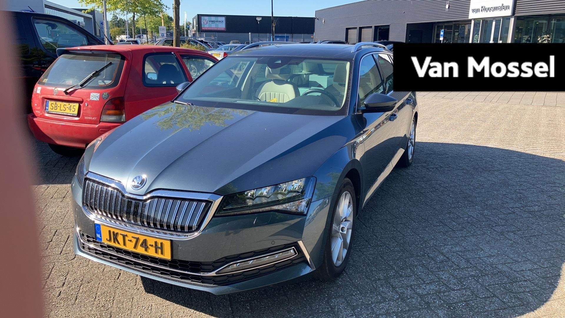 Skoda Superb Combi 1.4 TSI iV Business | PANORAMADAK | STOEL, Auto's, 12 maanden, Gebruikt, 4 cilinders, Alcantara