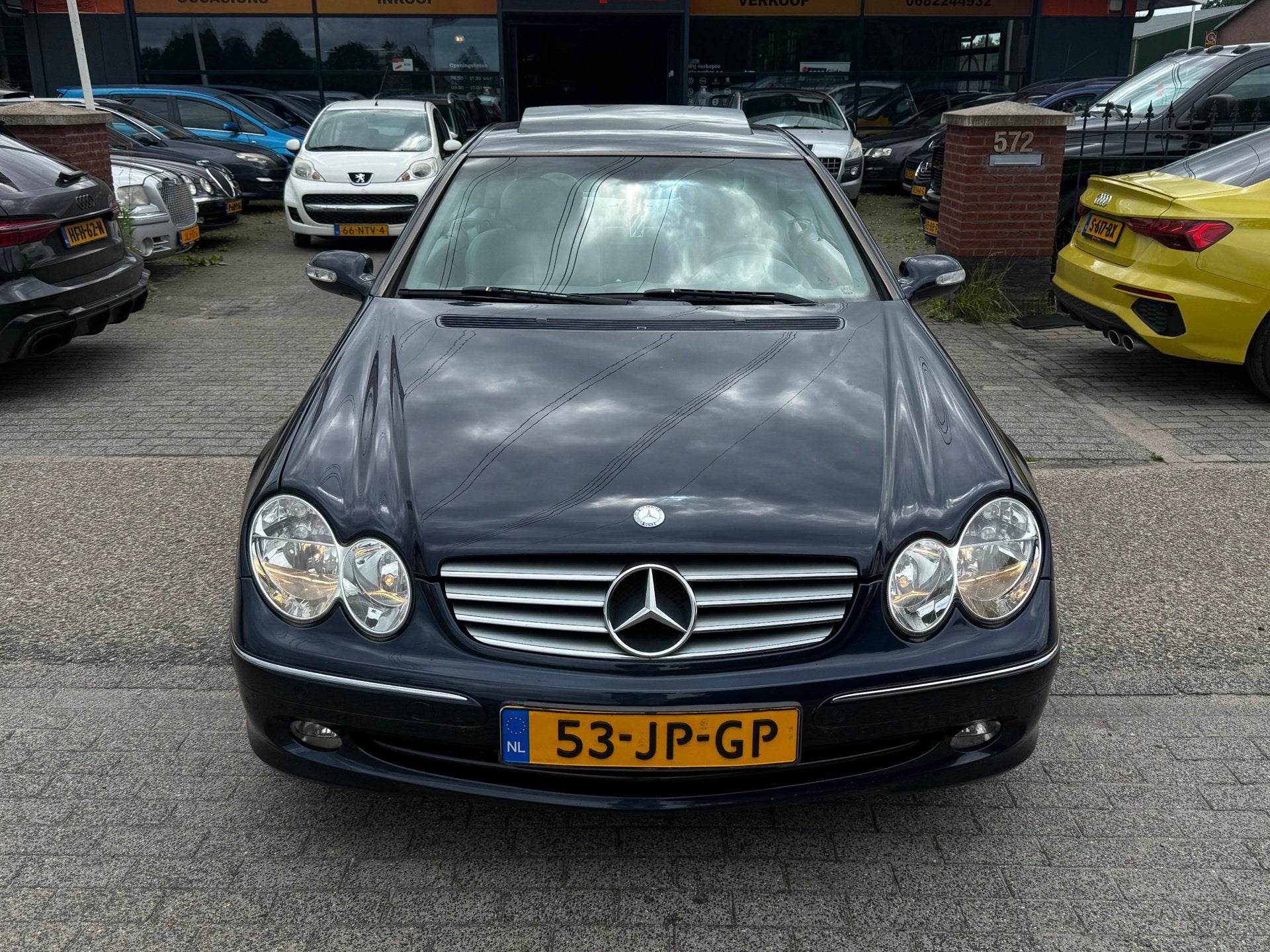 Mercedes-Benz CLK-klasse Coupé 240 Elegance LEDER/DAKJE/LMV, Auto's, Mercedes-Benz, Automaat, Achterwielaandrijving, Beige, 2597 cc