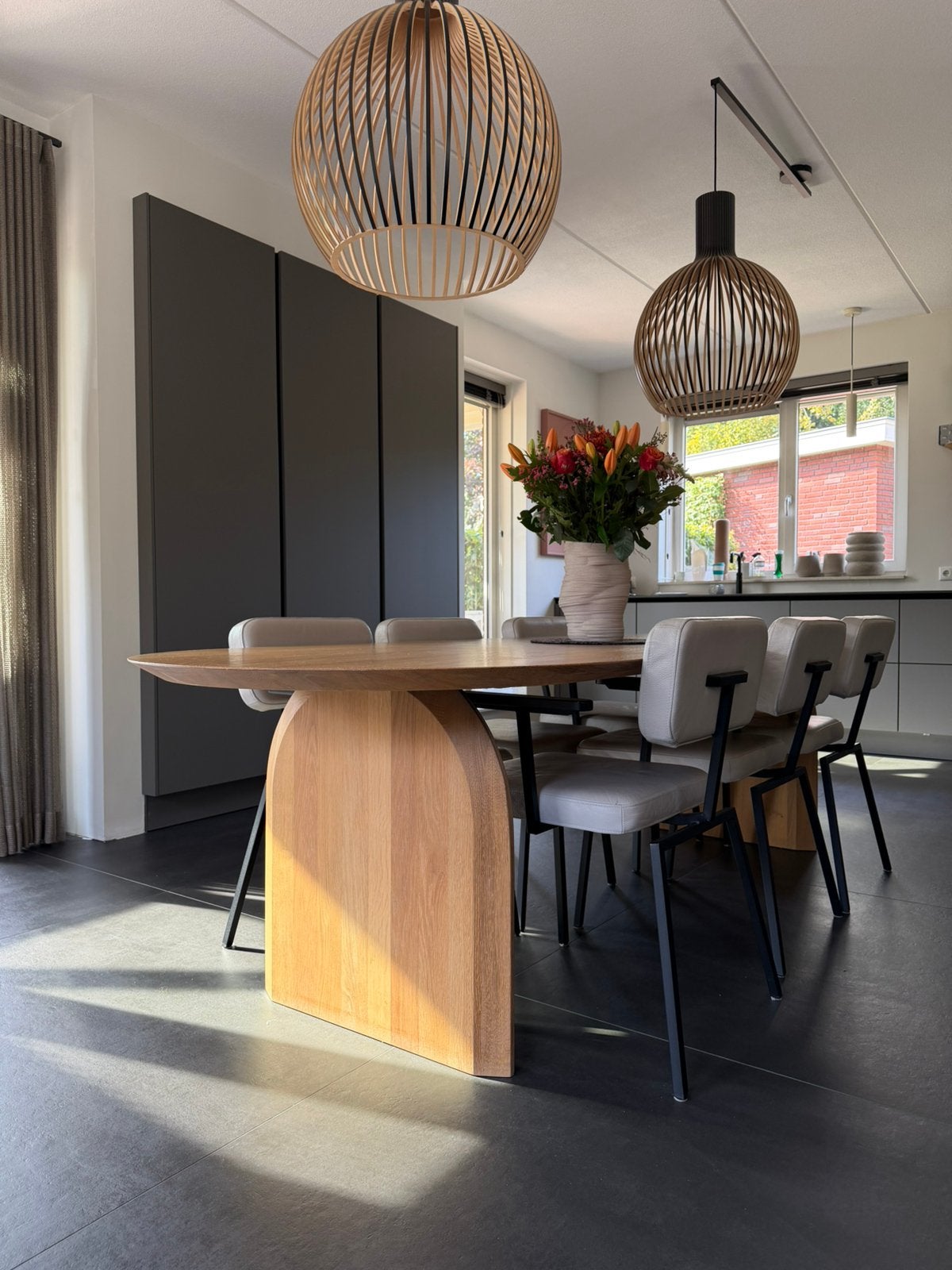 Studio Henk Slot eettafel (280x100cm), Ophalen, Zo goed als nieuw, Rechthoekig, 200 cm of meer