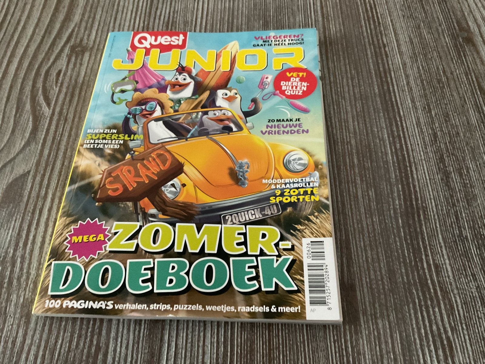 Quest Junior Zomer Doeboek - Mega Zomer-Doeboek, Boeken, Ophalen of Verzenden, Zo goed als nieuw, Overige typen