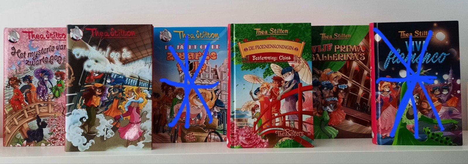 Thea Stilton boeken - Diverse titels, Ophalen of Verzenden, Gelezen, Thea Stilton, Fictie algemeen