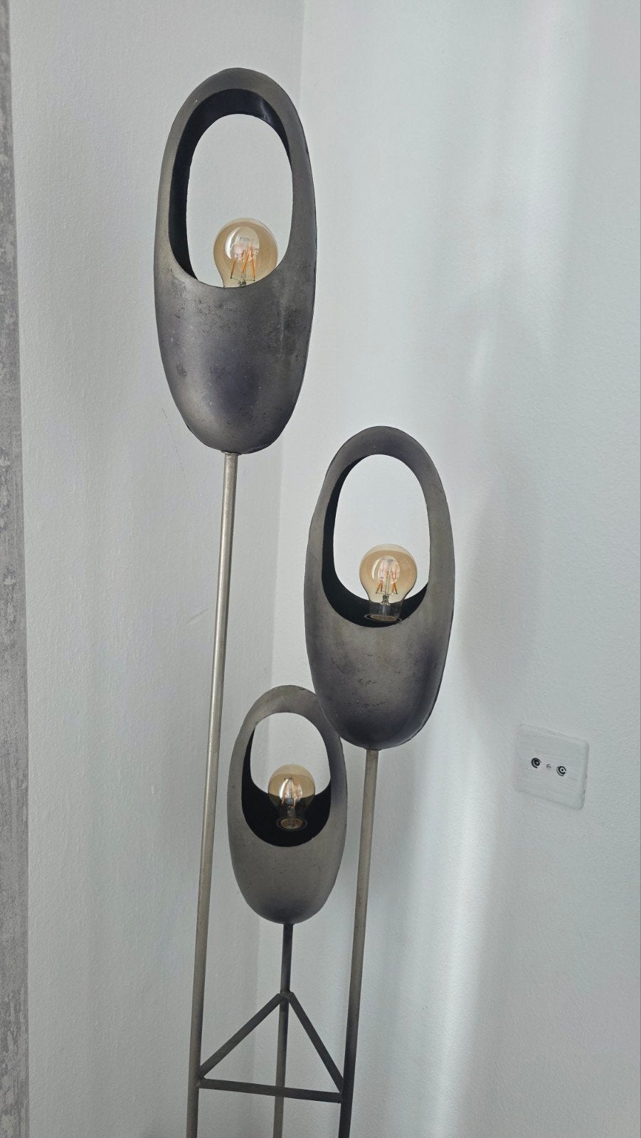 vloer lamp, Ophalen, Zo goed als nieuw, Metaal, 150 tot 200 cm
