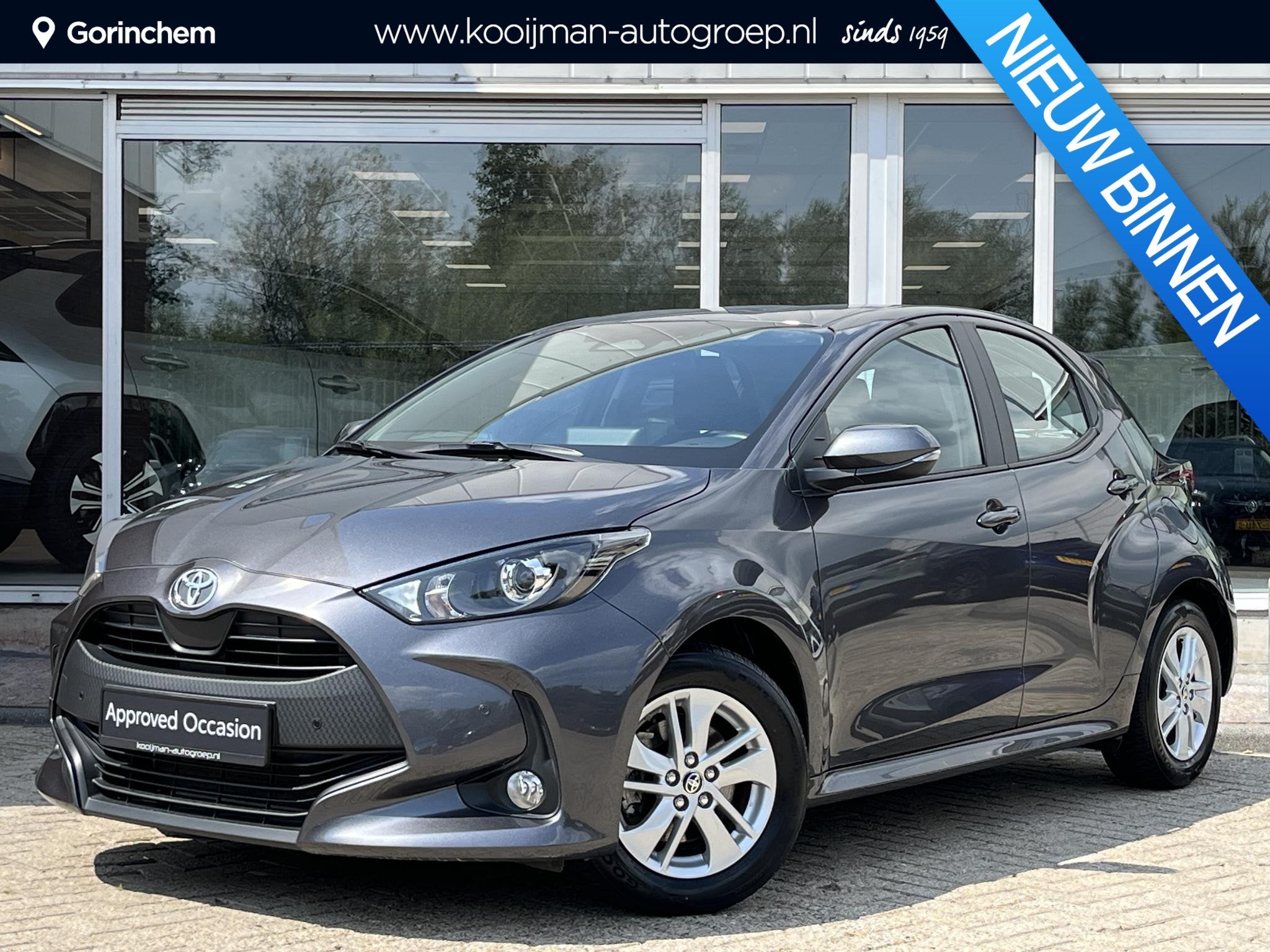 Toyota Yaris 1.5 Hybrid Active PLUS l Stoelverwarming | Stuu, Automatische klimaatregeling, Stof, Gebruikt, 116 pk