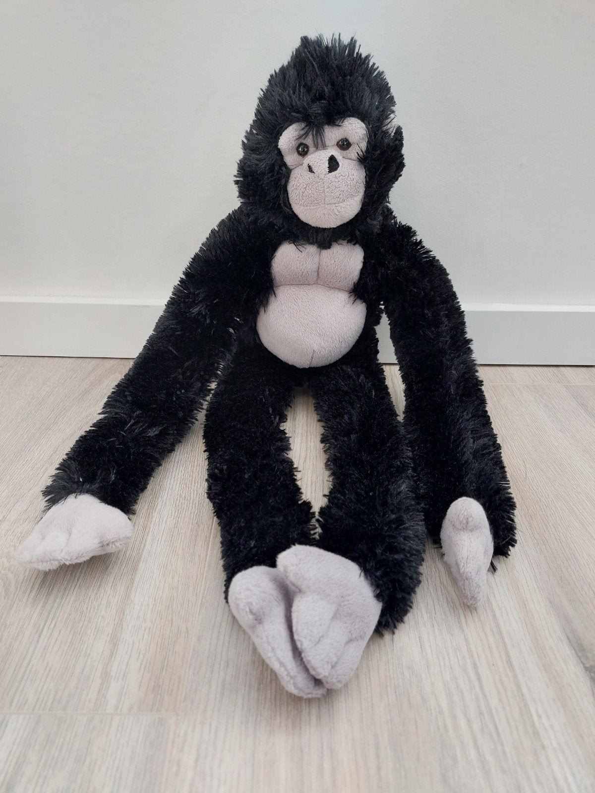Knuffel ravensden zwarte gorilla aap L1612, Kinderen en Baby's, Speelgoed | Knuffels en Pluche, Ophalen of Verzenden, Zo goed als nieuw
