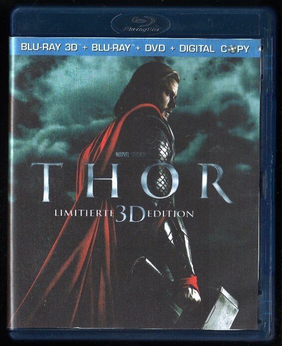 Thor 3D+2D. Blu-ray. LEES!, Cd's en Dvd's, Blu-ray, Gebruikt, Duits, Film, Science Fiction en Fantasy