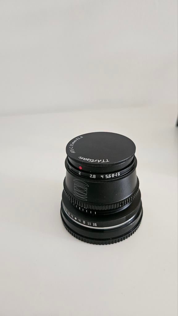 TTArtisan 35mm f1.4 lens voor camera's, Ophalen of Verzenden, Zo goed als nieuw, Standaardlens