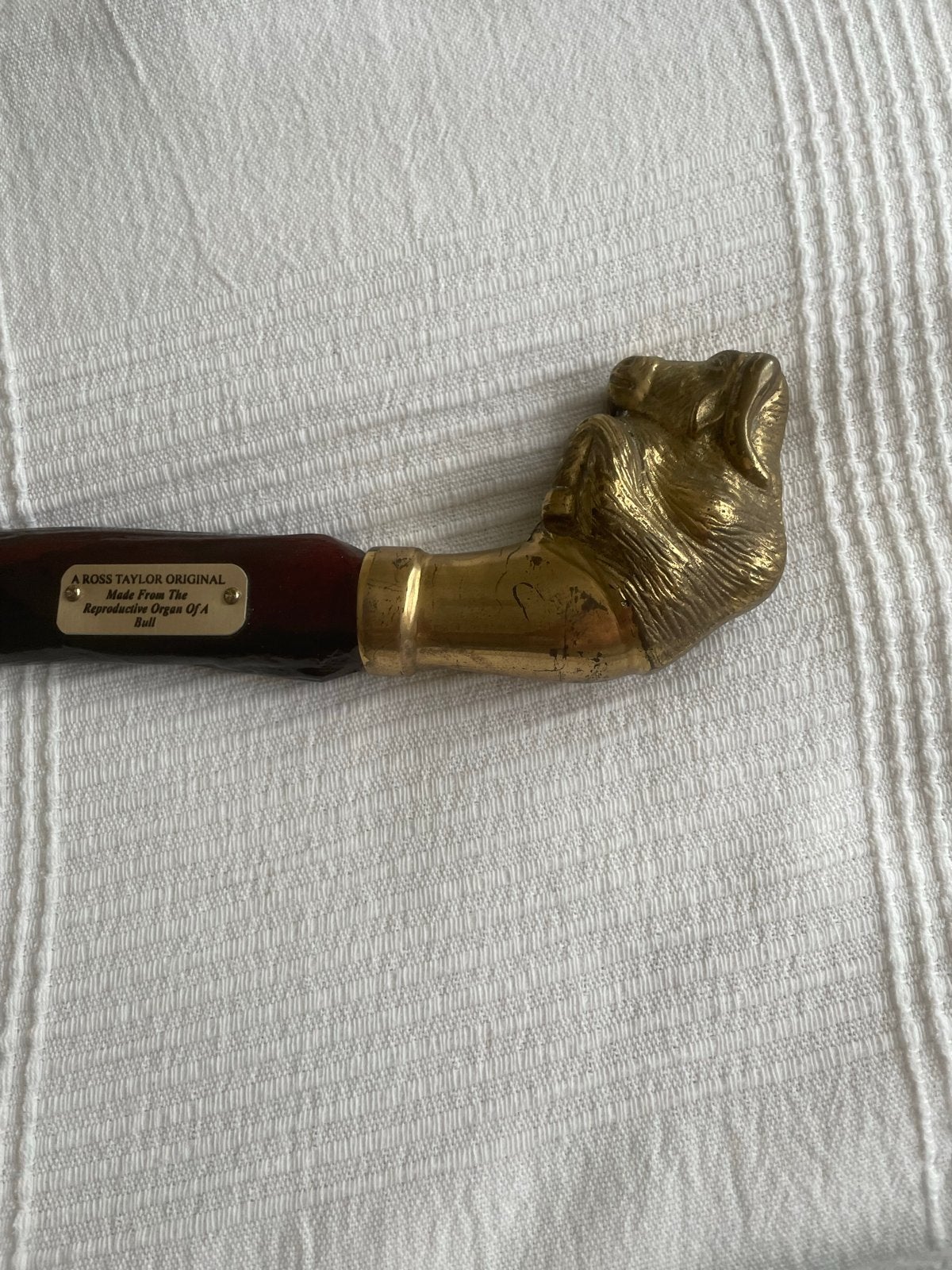 Ross Taylor stierenlid wandelstok Bull Pizzle Cane, Ophalen