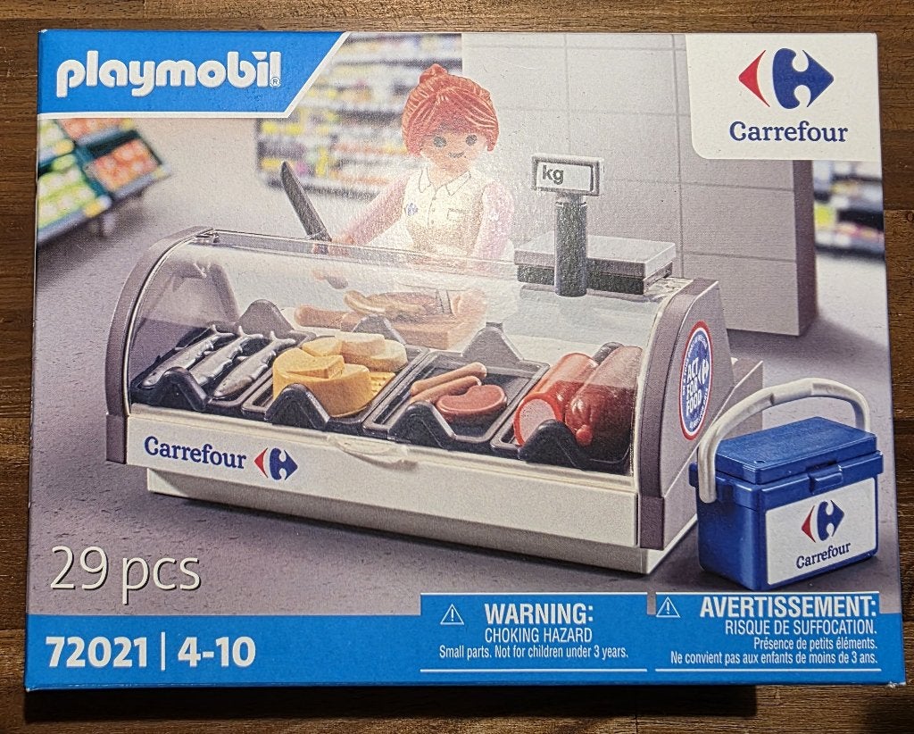 Playmobil 72021 Carrefour Vleeswarenafdeling – Exclusieve, Complete set, Overige typen, Nieuw, Ophalen of Verzenden
