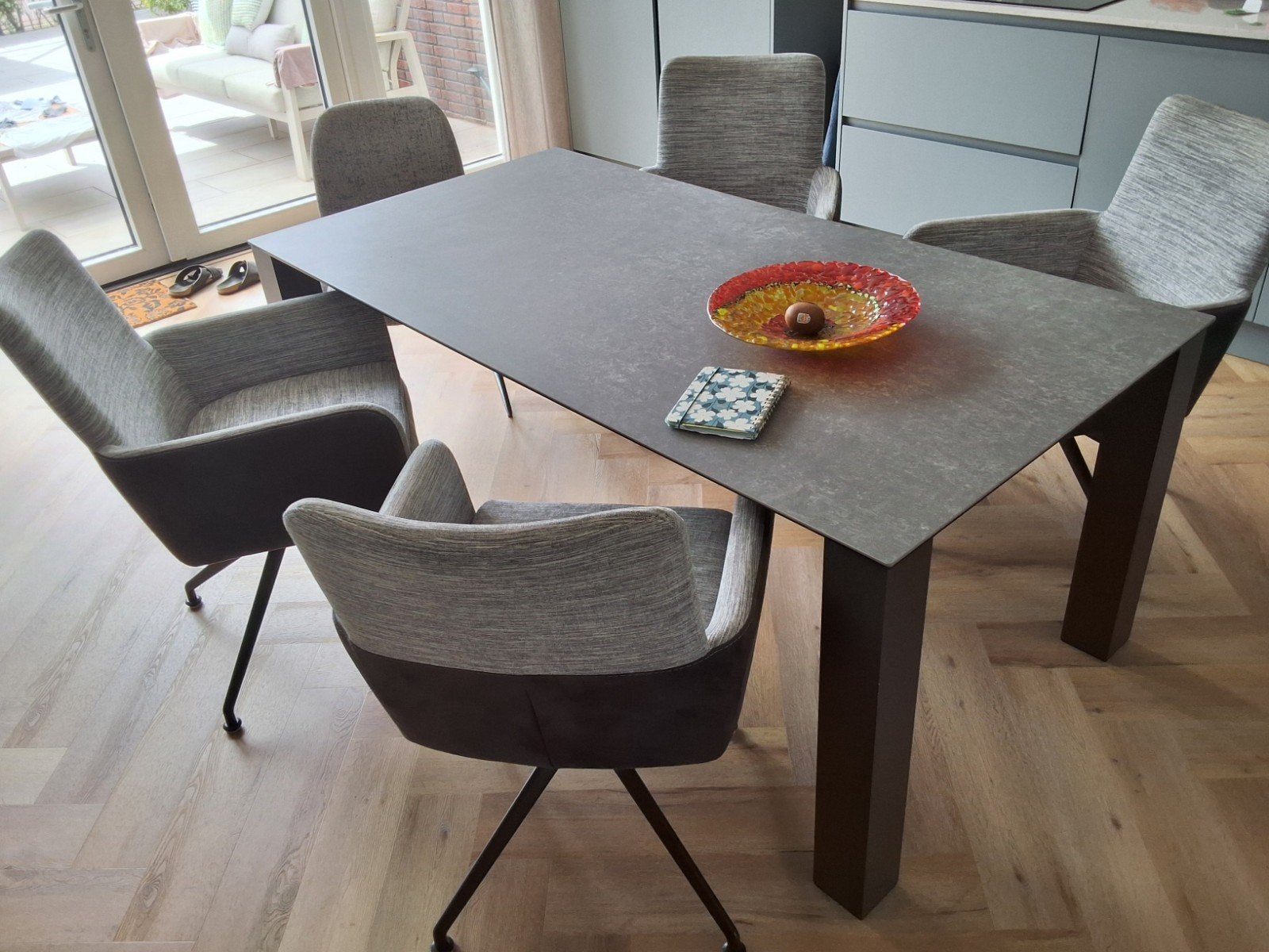 4x Musterring Napooli + gratis stoel van Bert Plantagie, Huis en Inrichting, Stoelen, Ophalen