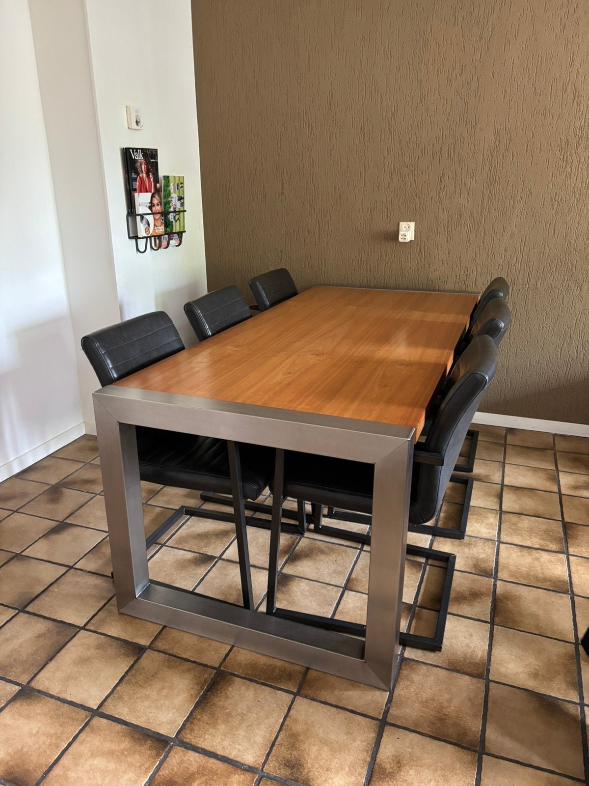 Mooie tafel, Ophalen, Gebruikt, Eikenhout, 50 tot 100 cm