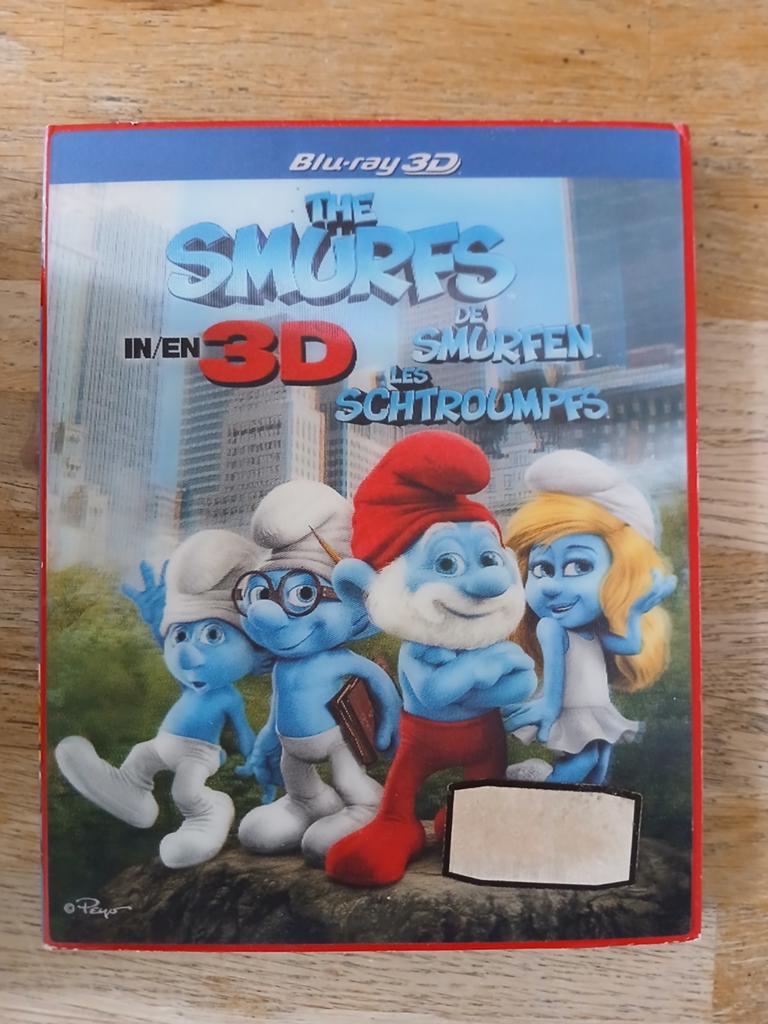 Blu-ray : De Smurfen in 3D, Ophalen of Verzenden, Zo goed als nieuw, Tekenfilms en Animatie