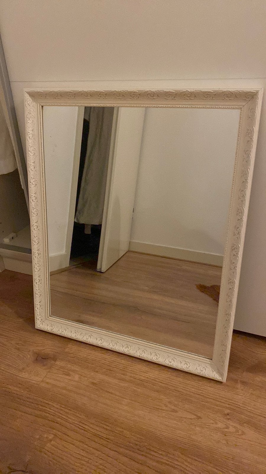 Barokstyle spiegel, Huis en Inrichting, Ophalen of Verzenden, Zo goed als nieuw, Minder dan 100 cm, Rechthoekig