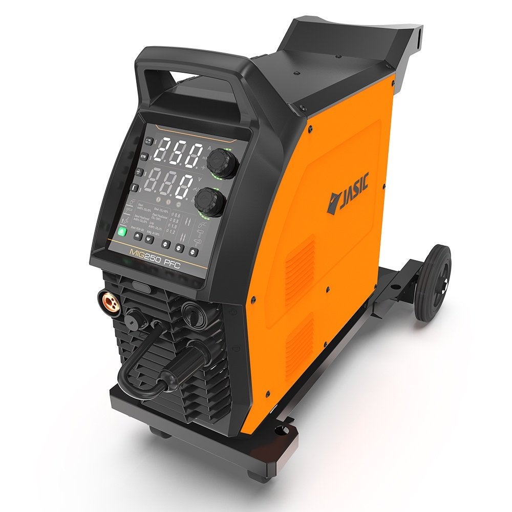 Jasic EVO MIG250 230v EM-250CT PFC incl slangenpakket, Ophalen of Verzenden, Nieuw, Minder dan 150 ampère, Co2