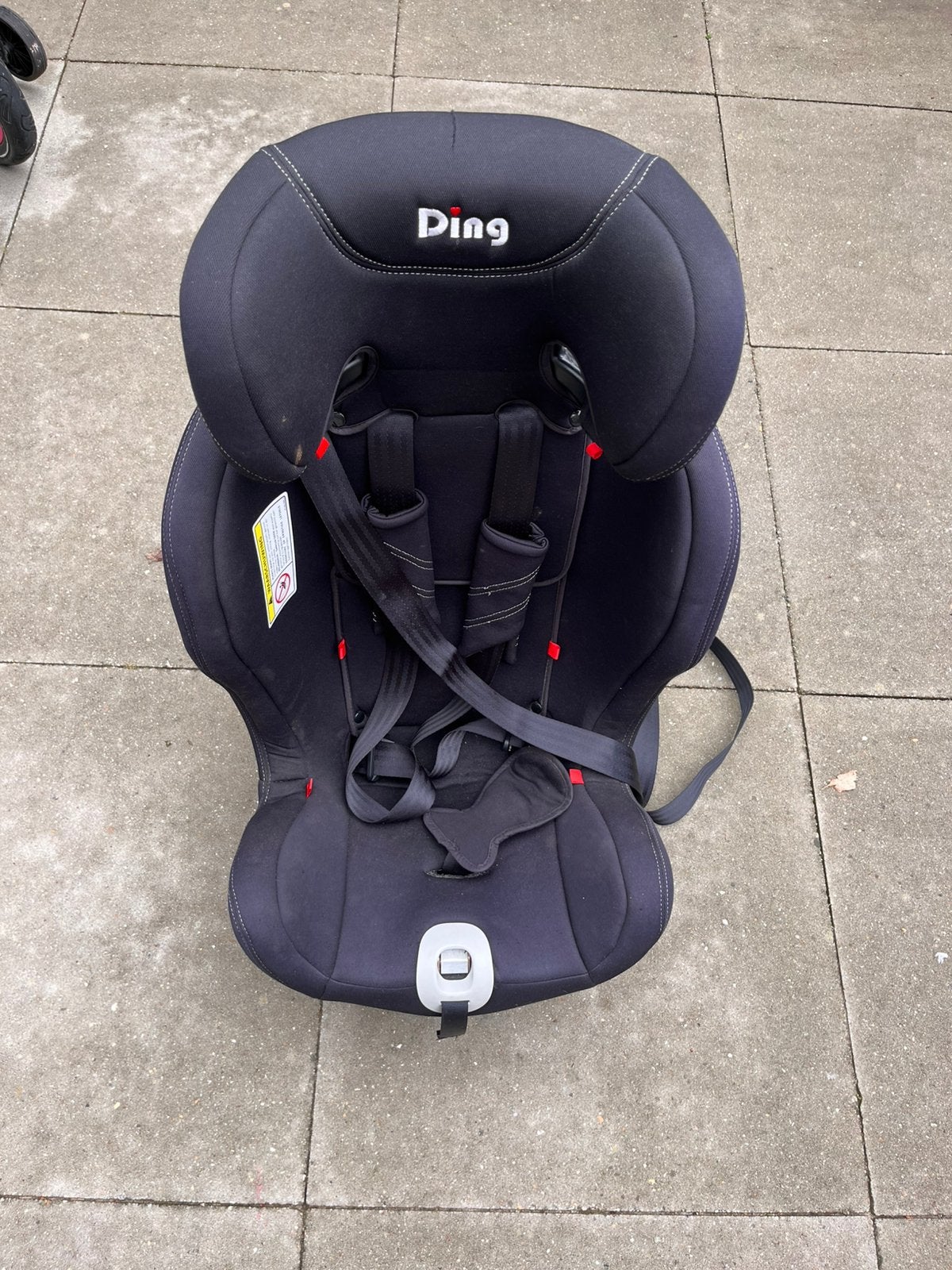 Autozitje Ding, Kinderen en Baby's, Autostoeltjes, Autogordel, 0 t/m 18 kg, Slaapstand, Zo goed als nieuw