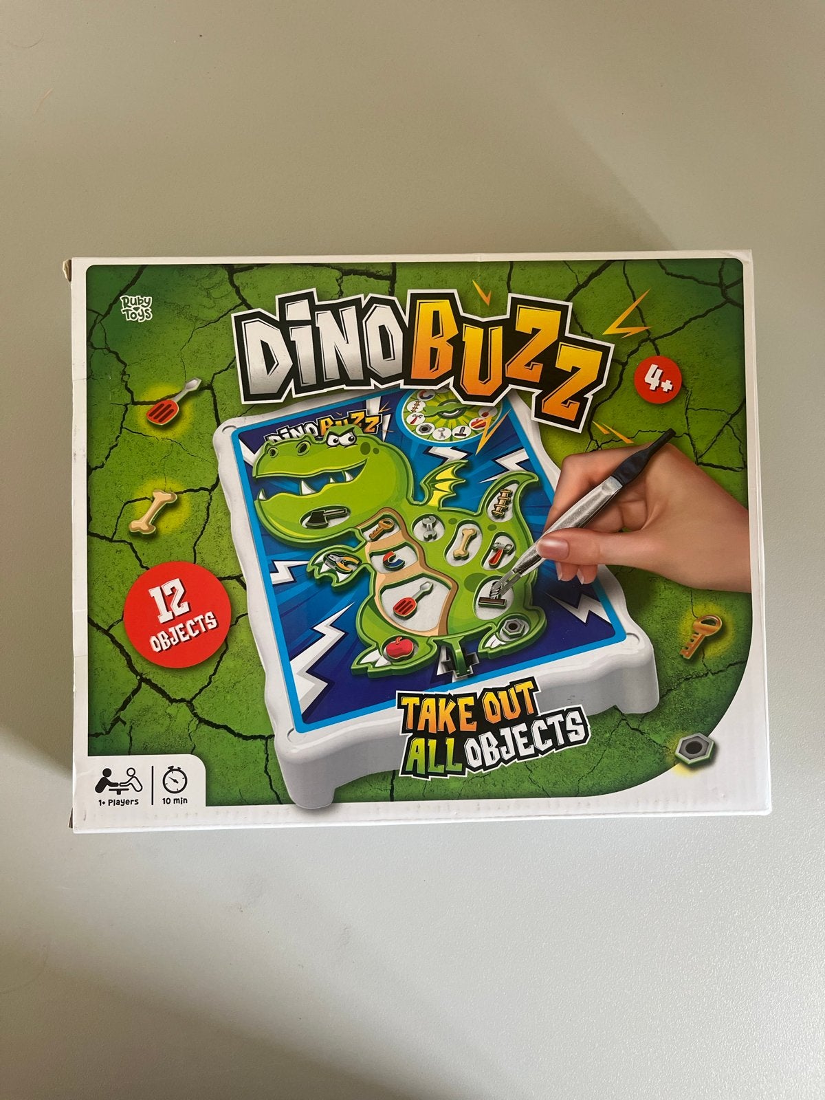 Dino Buzz: Haal alle objecten eruit - Spel voor 1+ spelers, Ophalen of Verzenden, Zo goed als nieuw, Jongen of Meisje