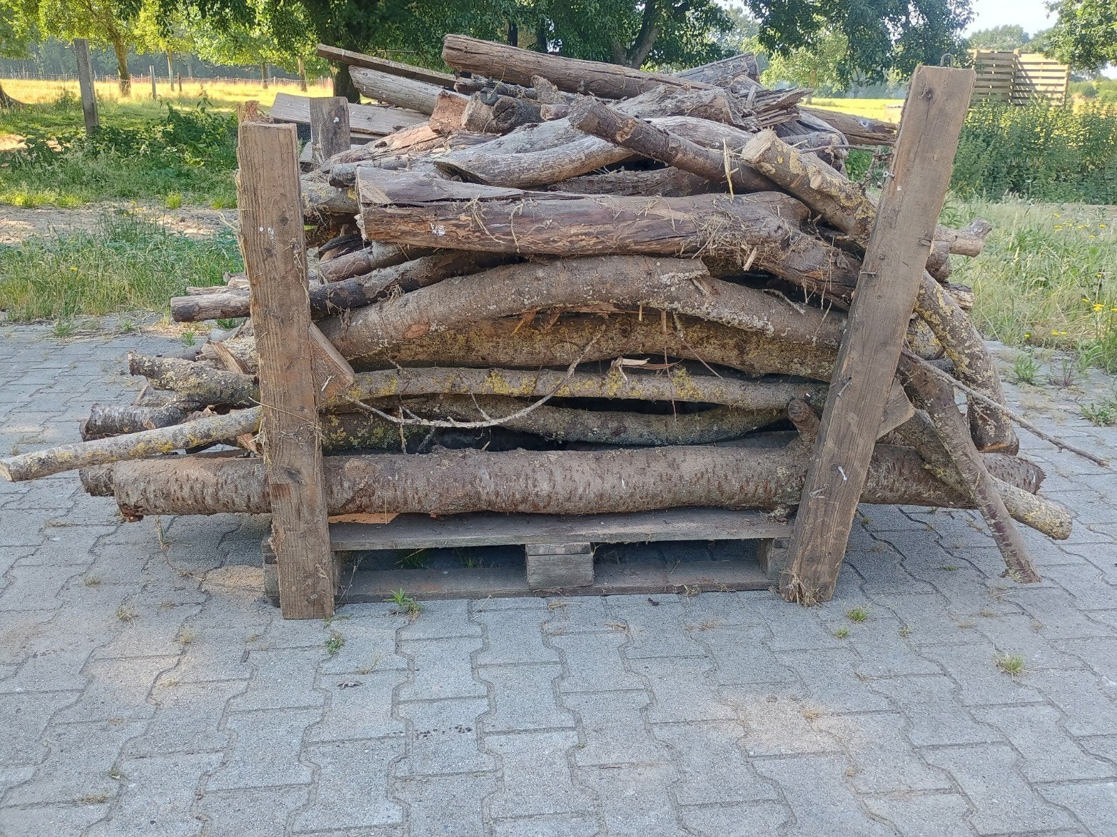 Brandhout, Minder dan 3 m³, Ophalen