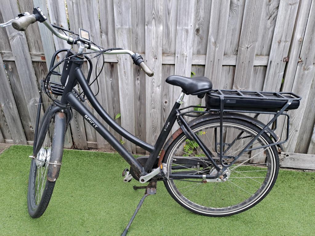 Te koop: dames gebruikte elektrische fiets., Fietsen en Brommers, Elektrische fietsen, 51 tot 55 cm, Ophalen, Gebruikt, Overige merken