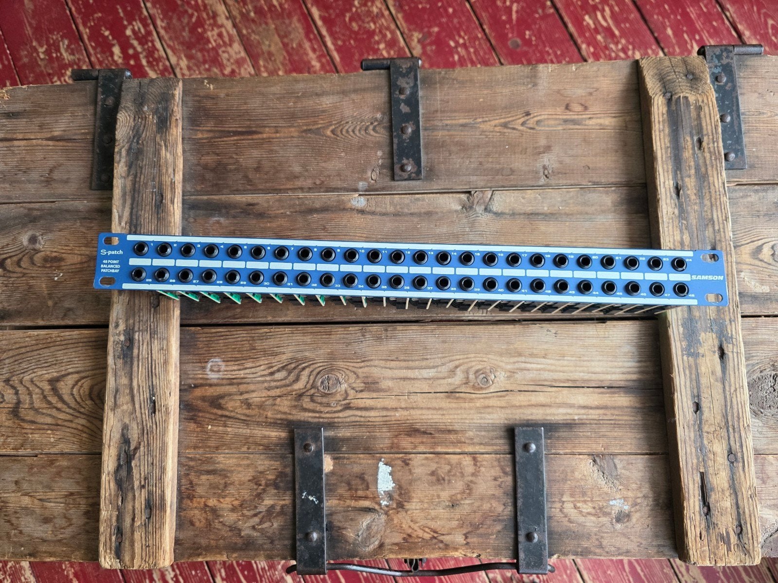 Samson S.Patch patchbay, Ophalen, Zo goed als nieuw, Audio
