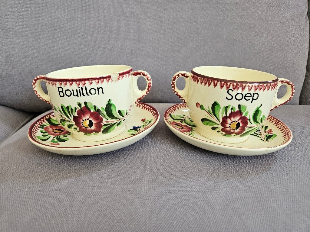 bouillon kommen, Antiek en Kunst, Ophalen of Verzenden