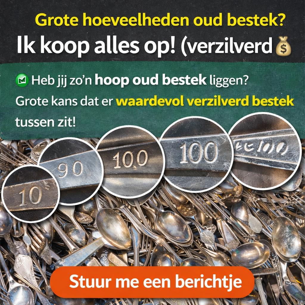 Wij kopen verzilverd bestek., Ophalen of Verzenden