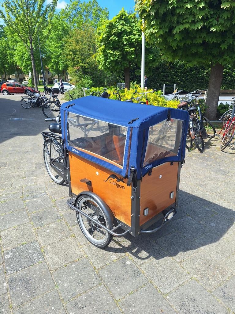 Cangoo Bakfiets, Ophalen, Zo goed als nieuw, 4 kinderen of meer