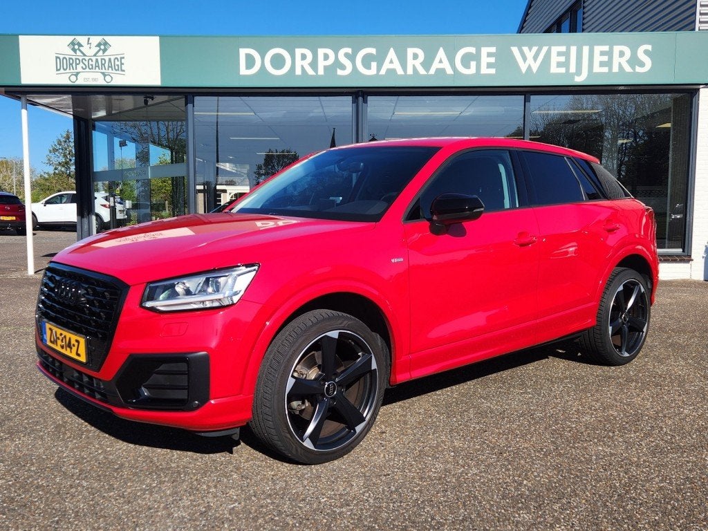 Audi Q2 1.4 TFSI 150pk S-Line Black Edition Automaat, Navi,, Gebruikt, 4 cilinders, 150 pk, 19 km/l