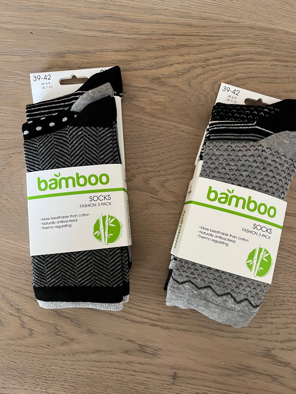 Bamboe sokken bundel (3 paar) - maten 35/38 en 39/42, Sokken en Kniesokken, 7471DW, Jaap textielshop, Maat 35 t/m 38