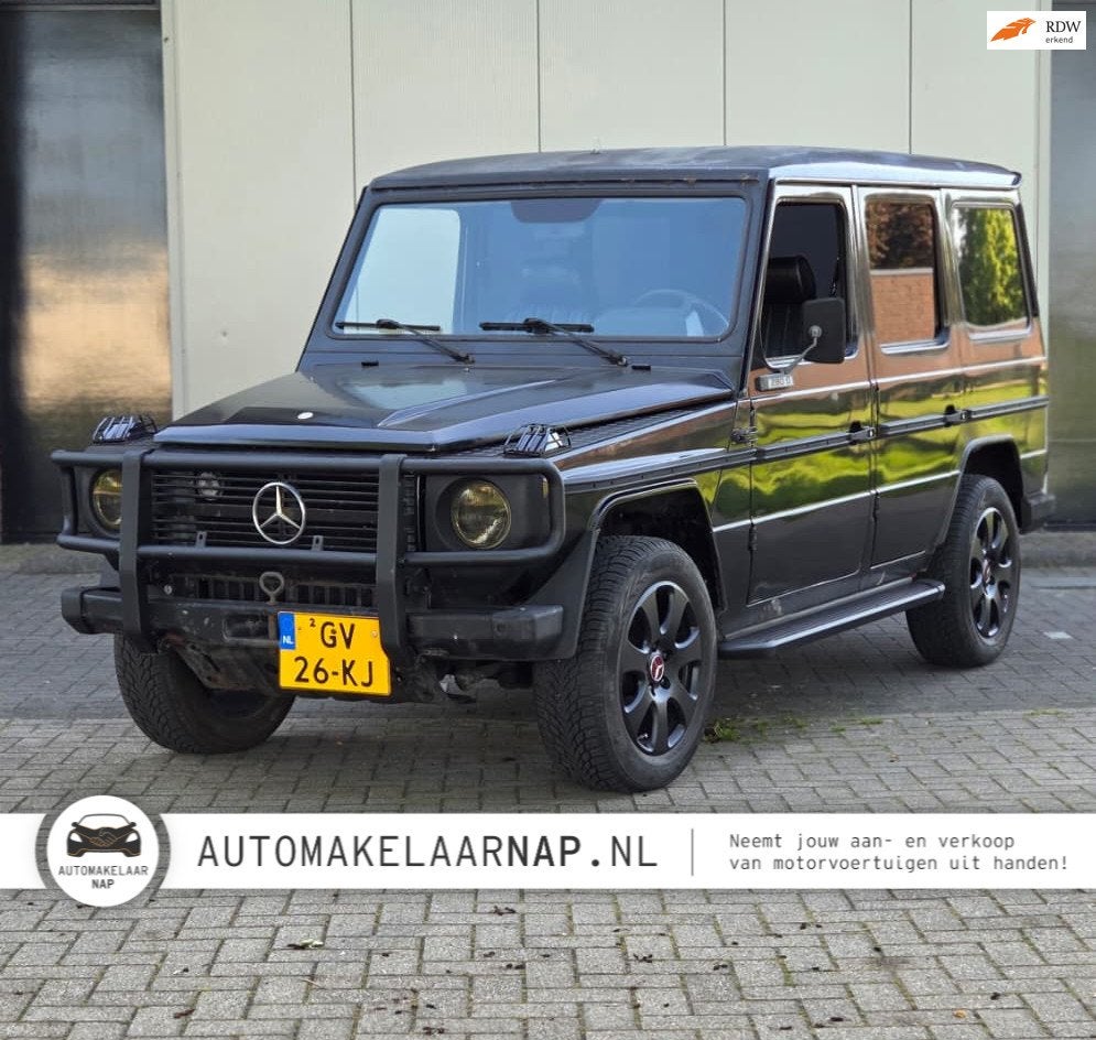 Mercedes-Benz - WEGENBELASTING VRIJ / LPG / W460 / Lang / Tr, 2095 kg, Gebruikt, Overige modellen, Zwart