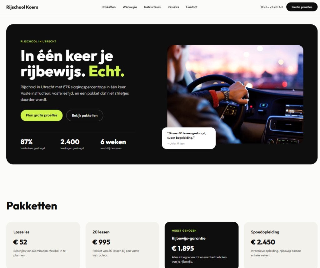 Professionele Website Laten Maken vanaf €349 | All-in Deal, Diensten en Vakmensen, Webdesigners en Hosting, Webdesign
