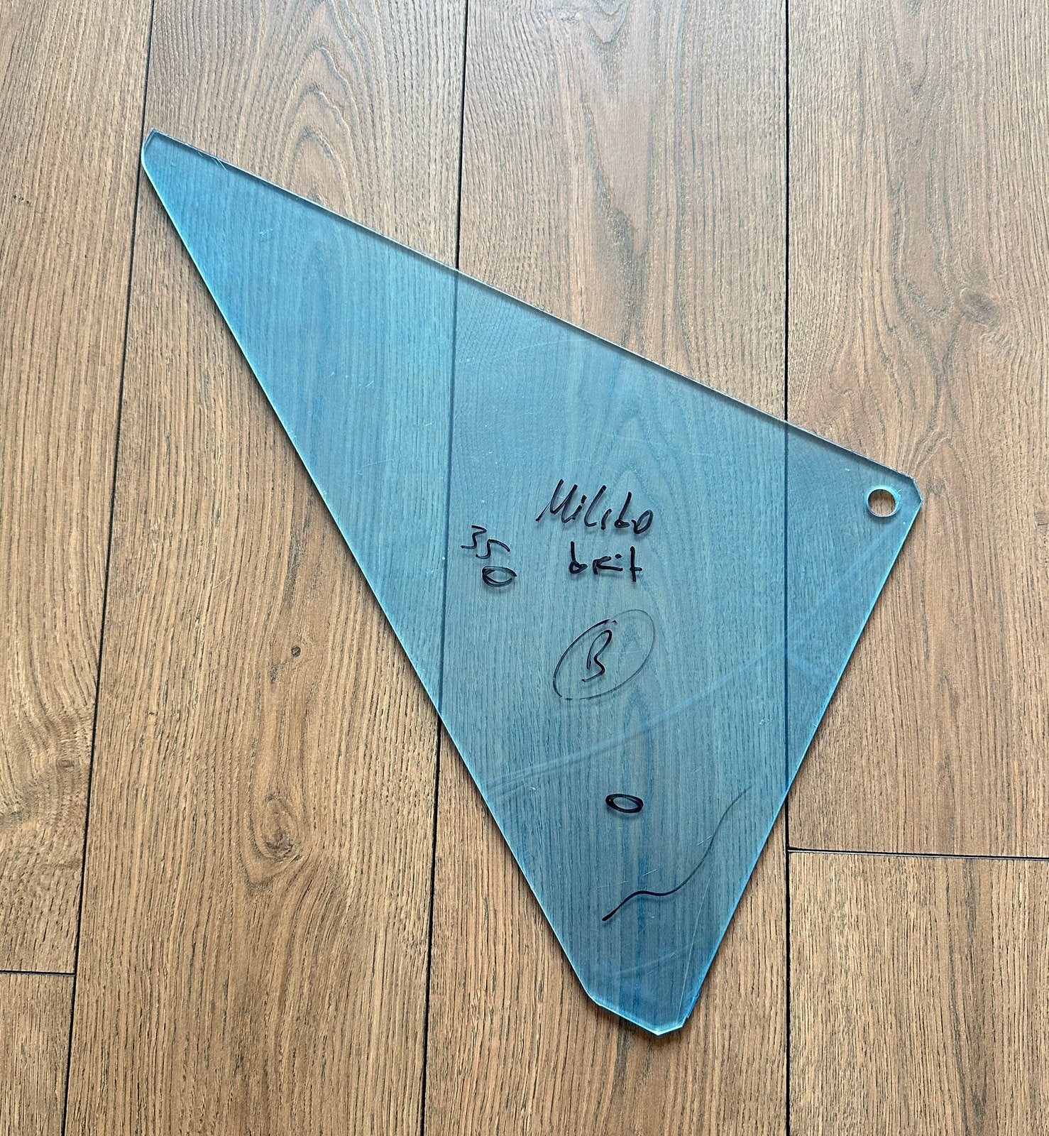 Milsbo wide acryl plank schap acrylic shelve IKEA greenhouse, Ophalen of Verzenden, Minder dan 100 cm