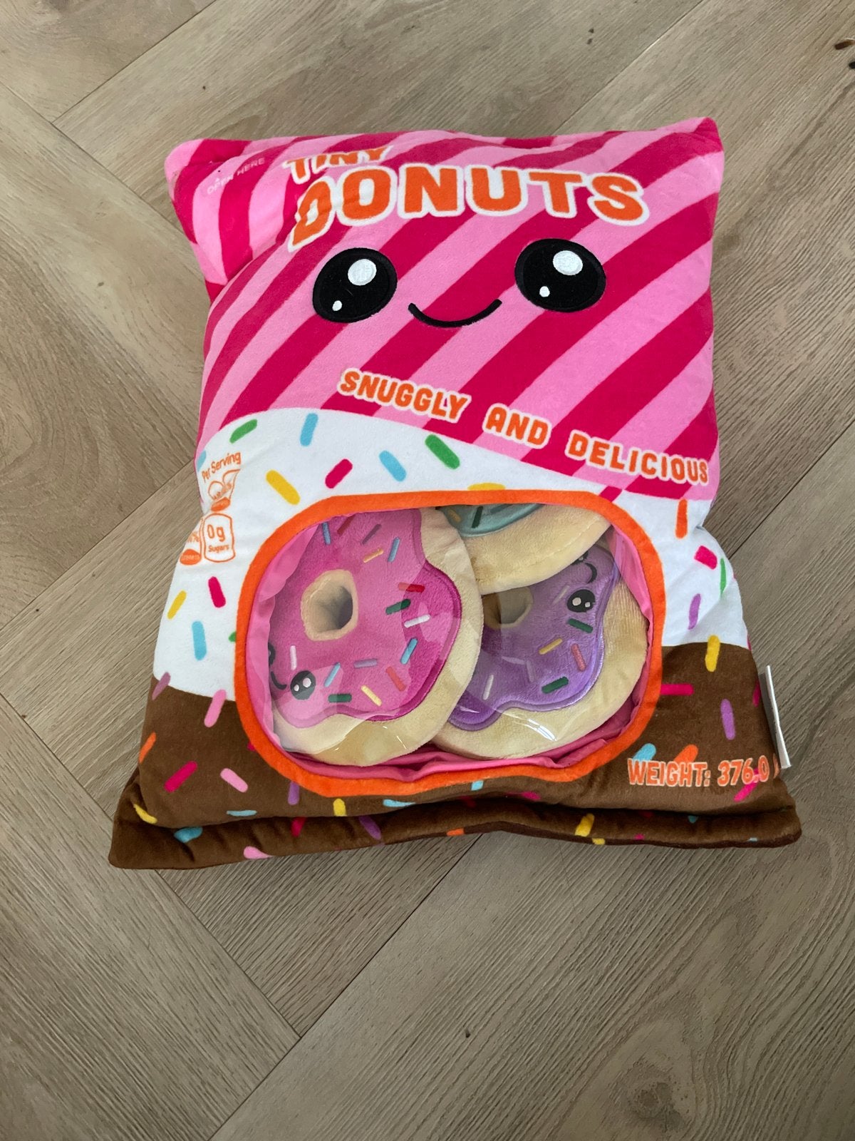 Snuggle Shapes Donut Knuffel Set - Nieuwstaat, Overige merken, Overige typen, Ophalen of Verzenden, Zo goed als nieuw