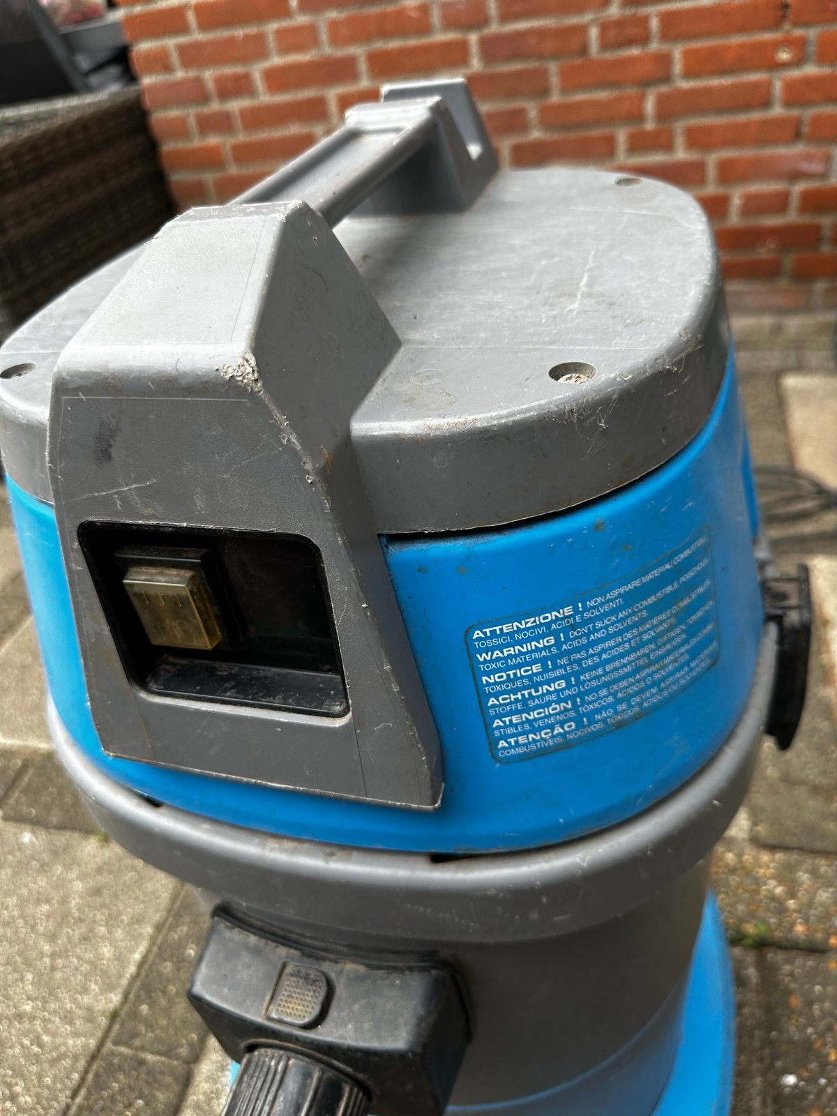 Ghibli Industriële stofzuiger 1300W - Krachtig en Robuust, Ophalen, Zo goed als nieuw