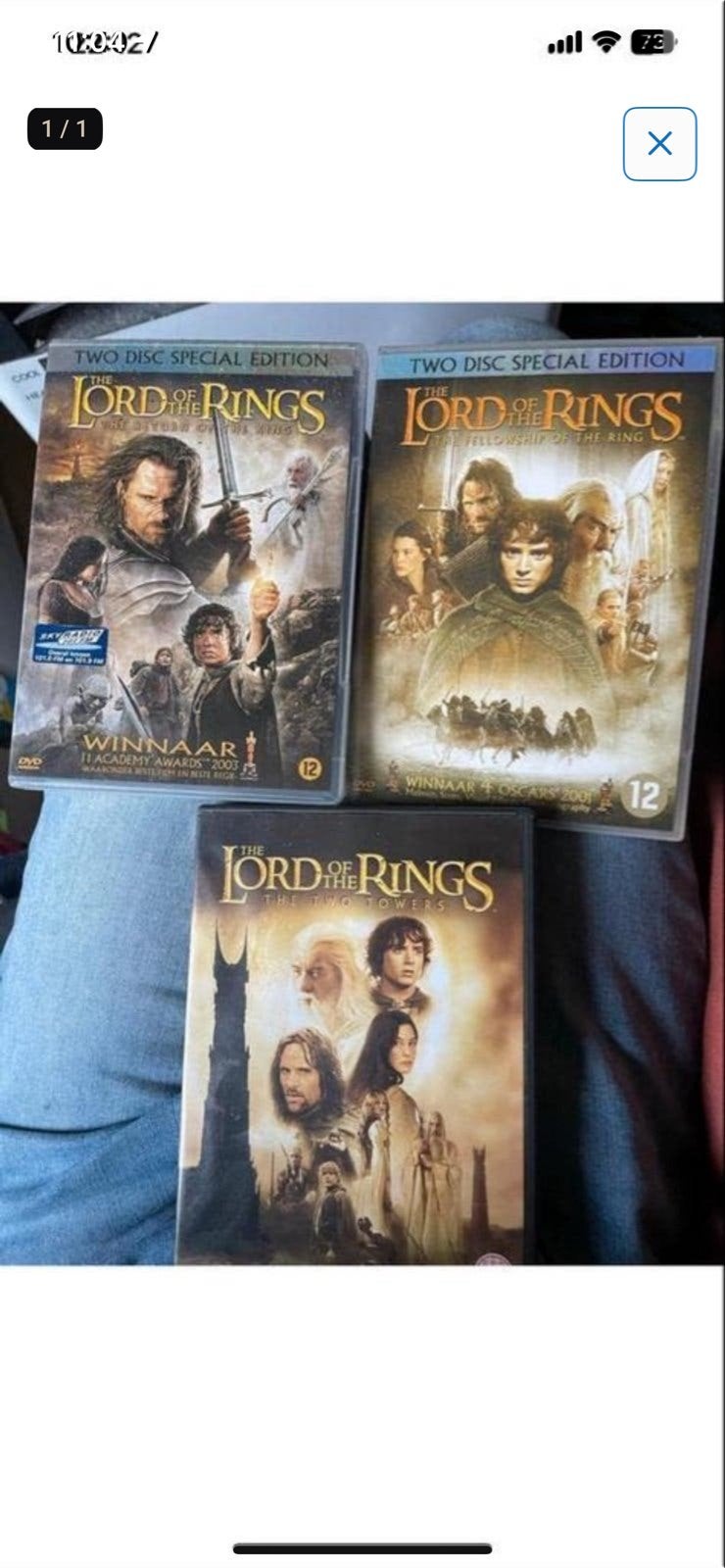 Lord of the Rings DVD Collectie - Special Edition, Speciale editie, Nederlands, Fantasy, Ophalen of Verzenden
