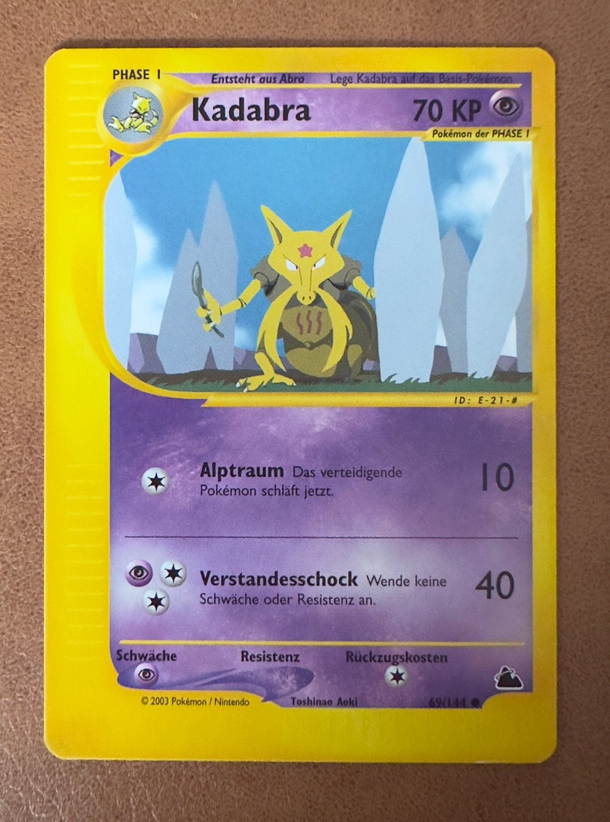 Pokémon: Kadabra 69/144 - Skyridge, Verzenden, Nieuw, Losse kaart