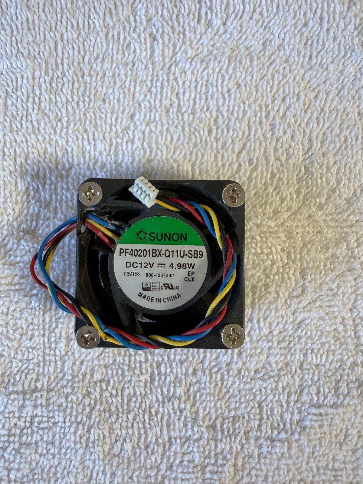 SUNON PF40201BX-Q11U-SB9 DC12V 4.98W Koelventilator, Ophalen of Verzenden, Gebruikt