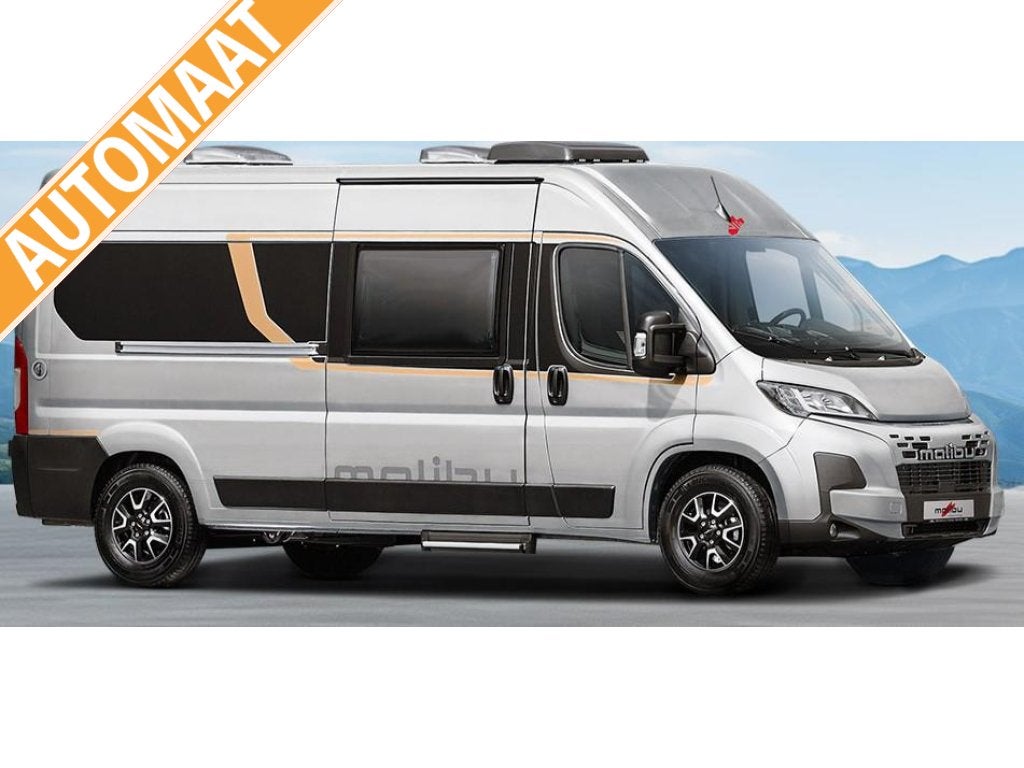 Malibu Van Compact 600 LE Lengtebedden, Automaat, Automaat, Buscamper of Camperbus, Malibu, Fiat