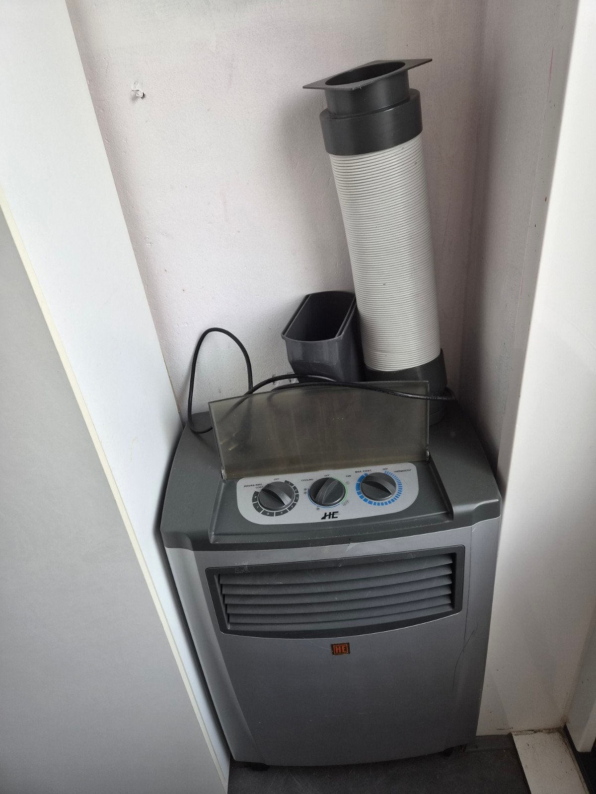 Mobiele airco met ventilatorstand, Ophalen, Gebruikt, Minder dan 60 m³, 3 snelheden of meer