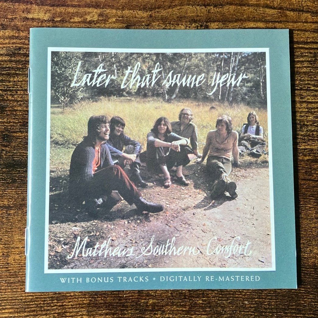 CD Matthews Southern Comfort - Later That Same Year, Gebruikt, Ophalen of Verzenden, Inclusief doosje, Folk Rock
