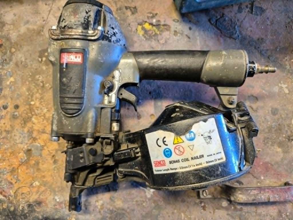 senco trommel tacker, Doe-het-zelf en Verbouw, Ophalen of Verzenden, Gebruikt, Tacker/nietmachine