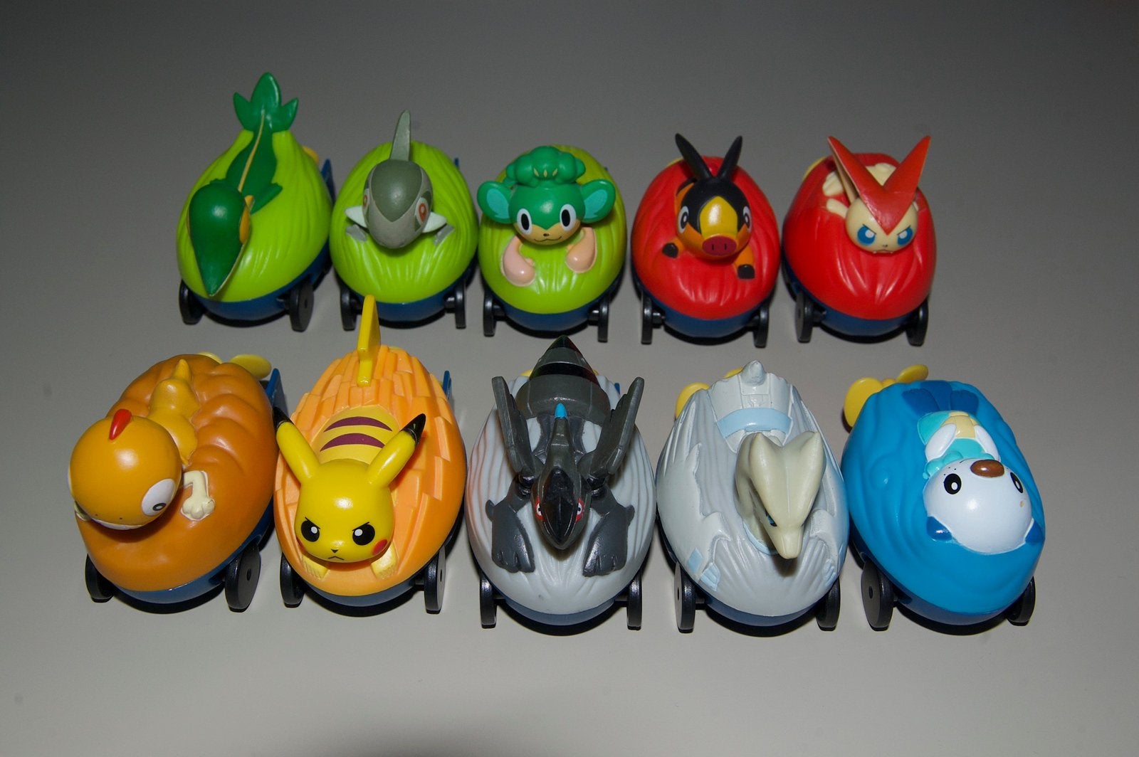 Pokémon Pull Back Boat 2011 7-Eleven Promo Japan Compleet, Ophalen of Verzenden, Zo goed als nieuw