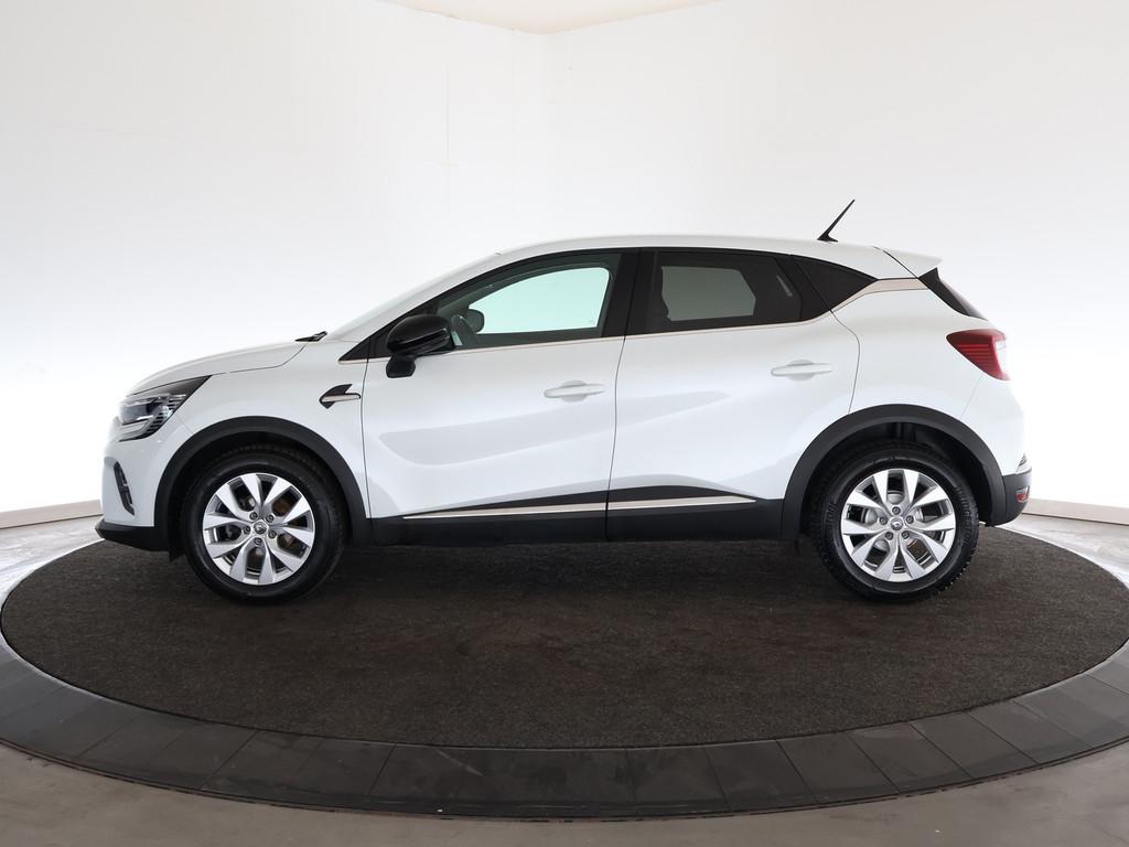 Renault Captur 1.0 TCe 90 Intens | DAB | PDC | (bj 2021), Voorwielaandrijving, Stof, Gebruikt, Wit