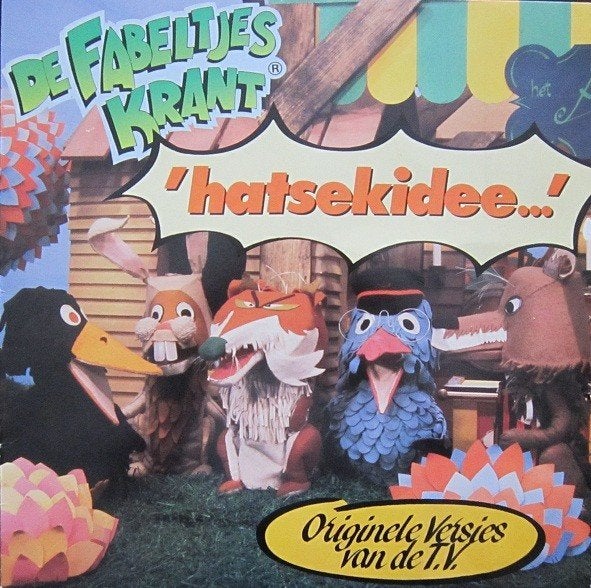 Kinder L.P. (1985) De Fabeltjeskrant – Hatsekidee, Cd's en Dvd's, LP, Gebruikt, 6 tot 9 jaar, Ophalen of Verzenden