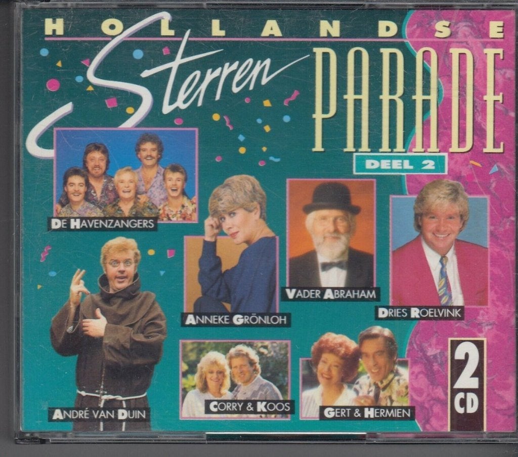 Various - Hollandse sterrenparade deel 2 2XCD, Ophalen of Verzenden, Zo goed als nieuw, Pop, Album
