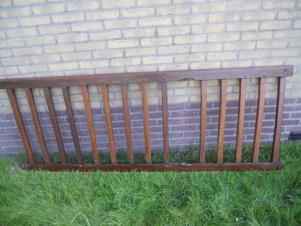 ca 65 losse spijlen hardhout + 18 ruiters pergola, Tuin en Terras, Ophalen, Gebruikt, Hout, Overige typen