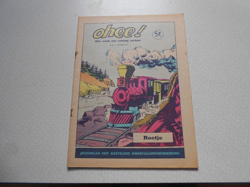 Ohee 25a Roetje 1963., Eén stripboek, Ophalen of Verzenden, Zo goed als nieuw