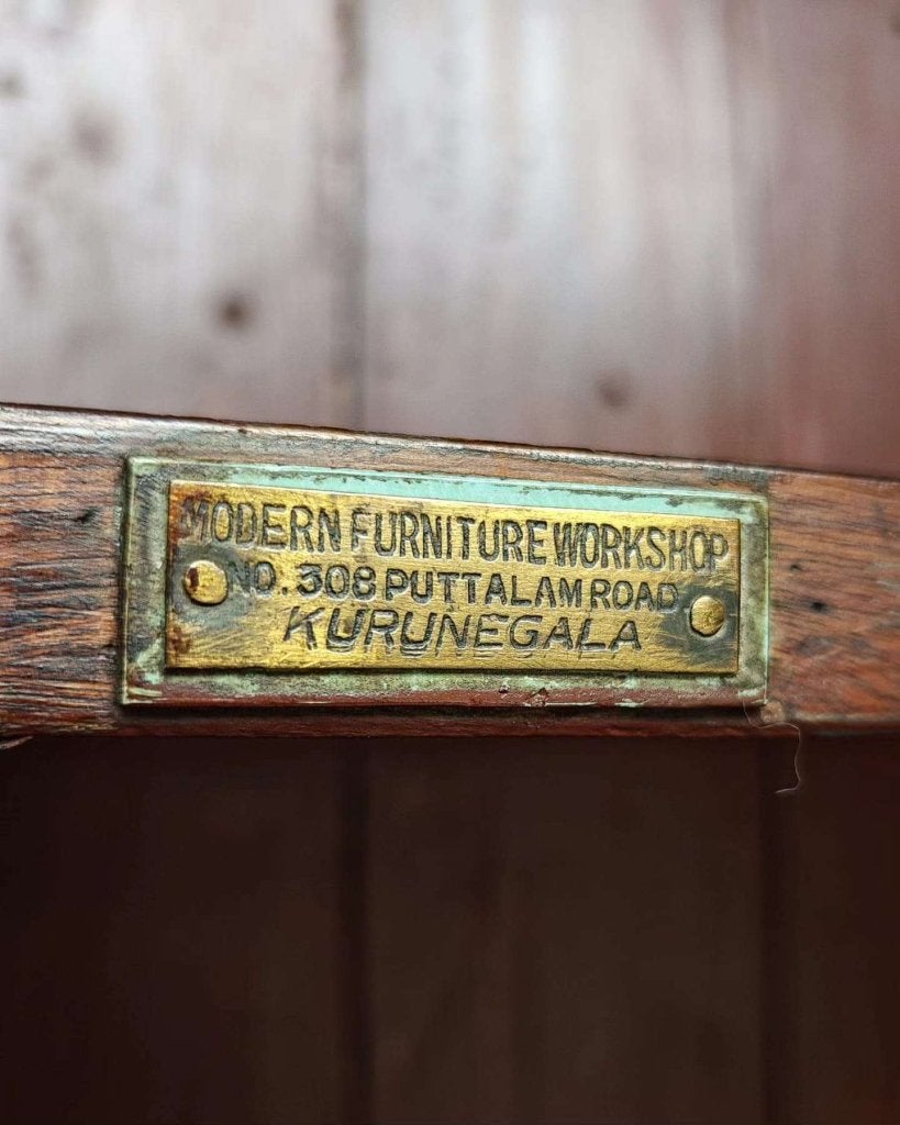 Antieke museumkast | Sri lanka | Winkelvitrine #4578, Antiek en Kunst, Antiek | Meubels | Kasten, Ophalen of Verzenden
