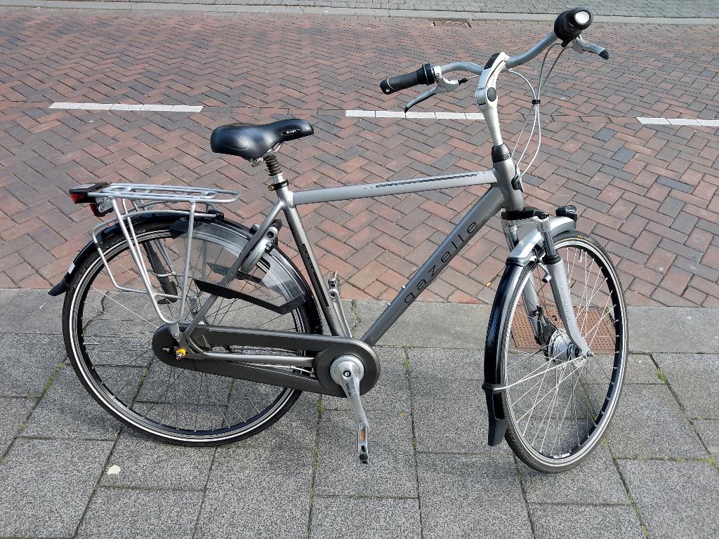 Gazelle Paris C7 Plus h53 herenfiets, Ophalen, Gebruikt, Gazelle, -