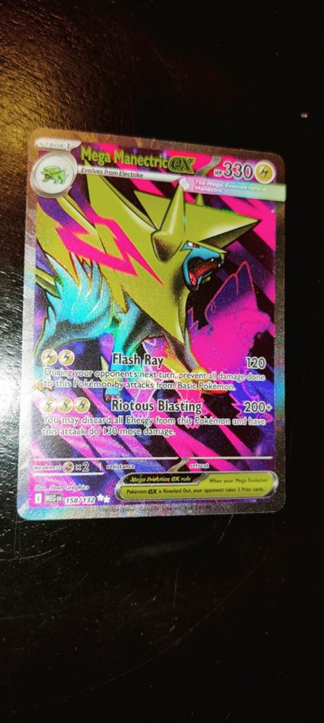 Mega Manectric ex - "Mega Evolution", Ophalen of Verzenden