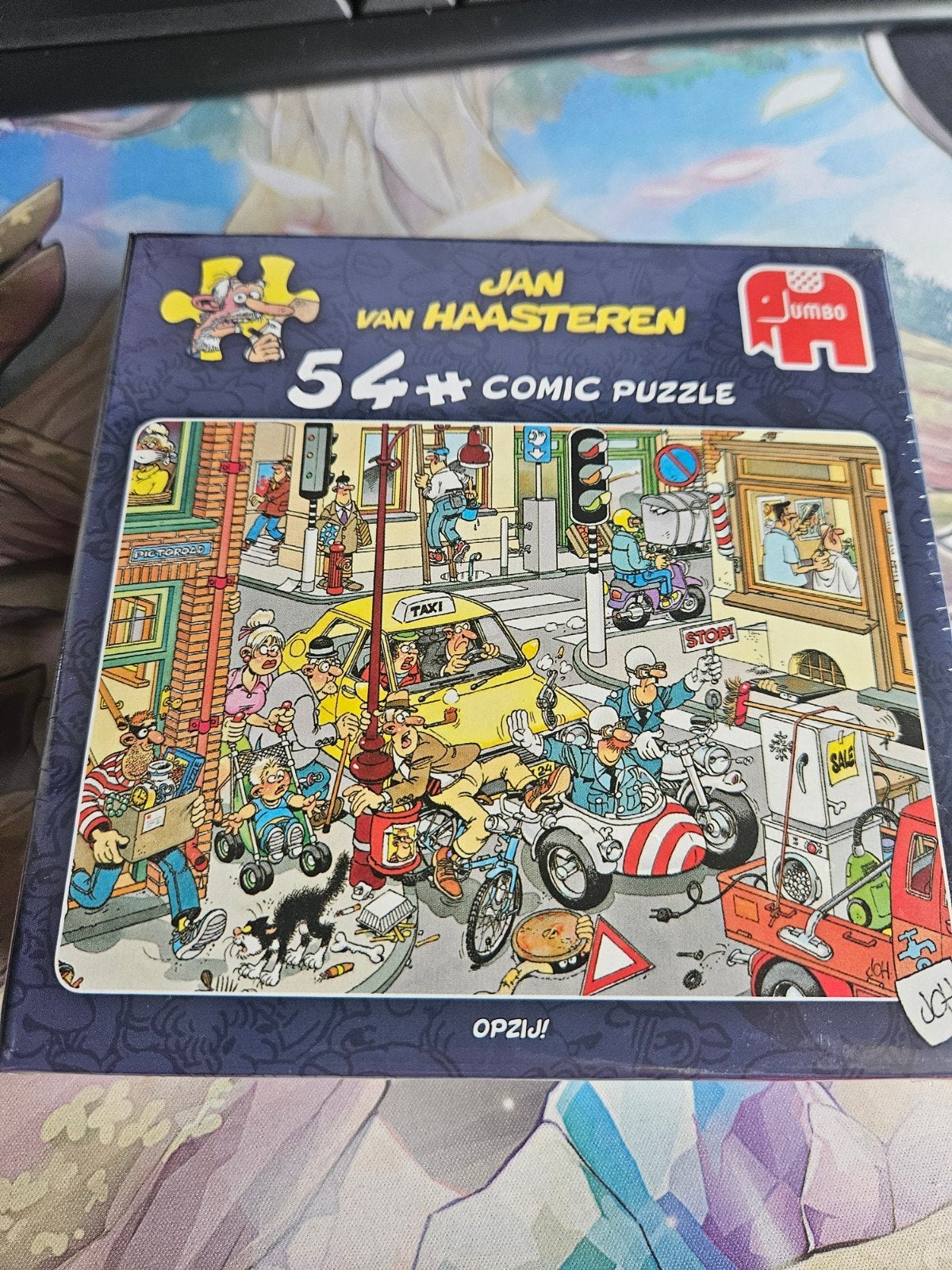 Nieuwe Jan van Haasteren Comic Puzzel 54 stukjes - Opzij!, Hobby en Vrije tijd, Denksport en Puzzels, Ophalen of Verzenden, Minder dan 500 stukjes