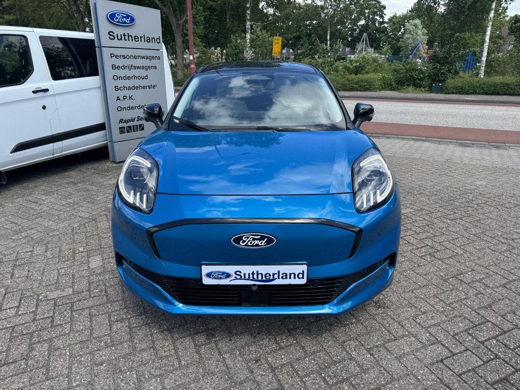 Ford Puma Gen-E Premium 44 kWh 168pk | Driver Assistance Pac, Auto's, Ford, Blauw, Leder en Stof, 44 kWh, 169 pk